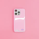 【MADE】カードポケットグロッシーハードフォーンケース( 2 pastel colors)