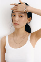 Noir Hoop Earrings