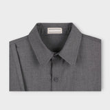 タップバックルベルトシャツ(3 colors)