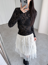 fleur lace top (2color)