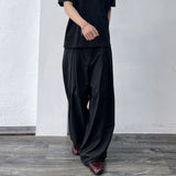 Oversized Pleated Trousers