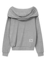 SIOR FAKE HOOD OFF SHOULDER MTM (3COLOR)