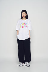 25SS アニメートフォントショートスリーブTシャツ ホワイト