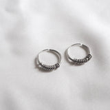 Hal Hoop Earrings
