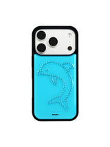 cubic neon case (dolphin)