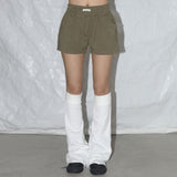 Fy Stripe Micro Short Pants (Khaki) F25QD898