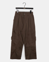 Fite Diagonal Cargo Pocket Wide Pants