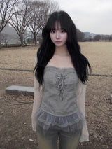 MORI LACE SLEEVELESS