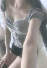 ハッケンリボンレーストップ (light gray)