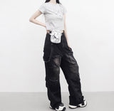 Ibian pocket strap pants