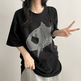 スターオーバーサイズドショートスリーブTシャツ