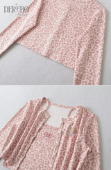 モブ レオパード スリーピース トレーディング セットアップ (CARDIGAN)