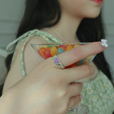 【MADE】 Heart quilting ring