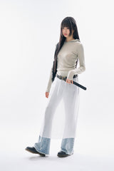 Summit see-through layered skirt