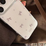 Glitter Diamond Ribbon iPhone Case
