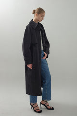 Maxi Trench Coat_Black