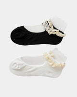 Prima Lace Ankle Socks (2colors)
