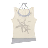 Lunelle Layered Halter Tank Top