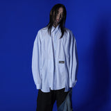 REMAKE STRIPED POPLIN SHIRTS