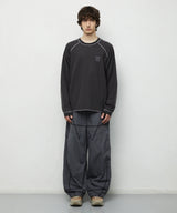 BASIC LOGO SS COTTON PANT_CHARCOAL