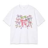 リボン シャワー Tシャツ (2color)