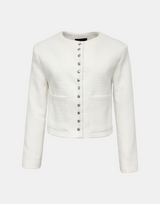 Genie Button Tweed Jacket