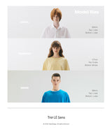 [SET] Basic U-Neck Silket Cotton T-Shirt_2PACK