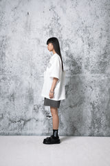 ローエッジ半袖シャツ (WHITE)