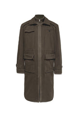 Multi Pocket Trench Coat