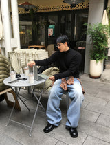No.1465 パッドゴルギハーフネックT