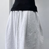 Urban Silhouette Sweat Shorts in Muted Tones