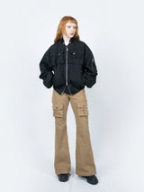 Ripstop Bomber Jacket (Black)