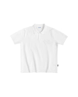 DirtyCoins Rope Embroidery Knit Polo Off White