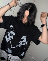 Smoking girls tee BK