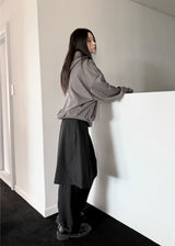 CROP TURTLE HOODIE
