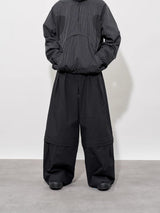 FMACM 2-in-1 Removable Checkered Stripe Contour Lounge Pants