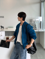 Daily Two-Way Knit Zip-Up