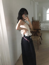 Lace Sleeveless Blouse