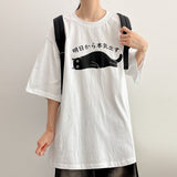 スリップキャット 半袖Tシャツ (4 colors)