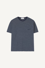 ストライプポケットショートスリーブTシャツ