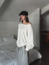 ハイジソフトボートネックロングスリーブTシャツ