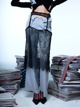 Emoha Elegant and sexy lace outer skirt