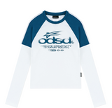 ODSDラグラントラックセミクロップTシャツ - 4 COLOR