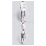 BERMUDA PLEATS WIDE SWEAT SHORTS_BUTTER YELLOW