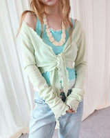 DEW TIE CARDIGAN