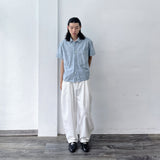 Double Pleat Full-Length Pants