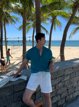  Mouse Biowashing Summer Cool Basic Shorts