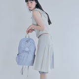 ホールストリングピーオーバックパック(blue grey)