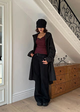 LIGHT LONG FIELD JACKET (3color)