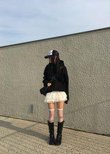 JENNIE LACE CANCAN SKIRT PANTS
